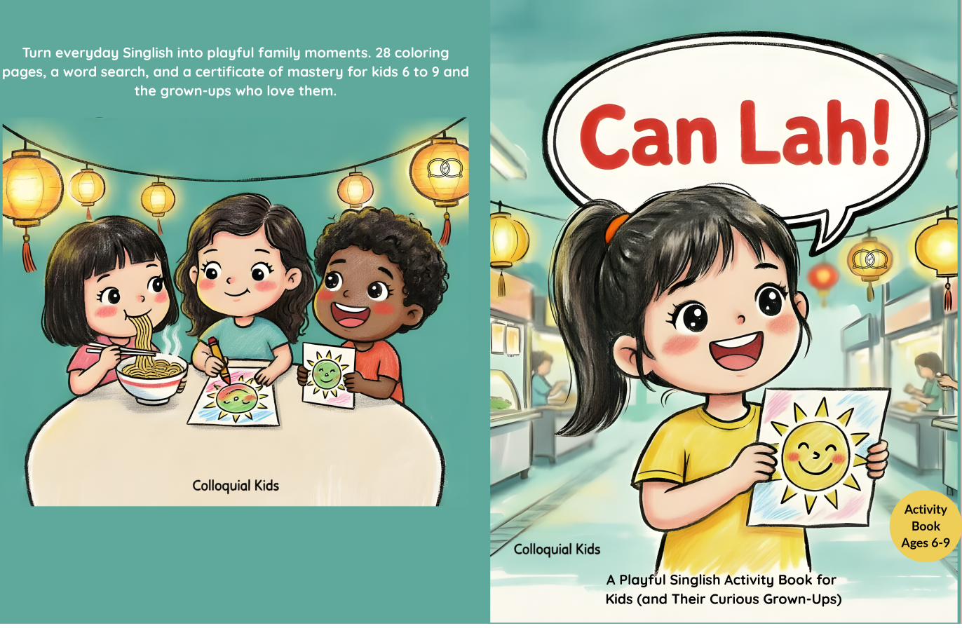 Can Lah! cover — Singlish activity book for kids
